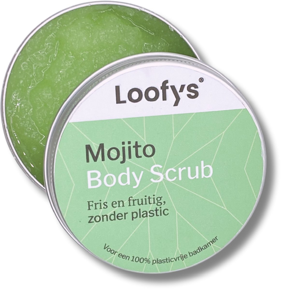 Goedkoopste Body Scrub Suikerbasis Mojito - Hydraterend - Geen plastic - Vegan - Loofys