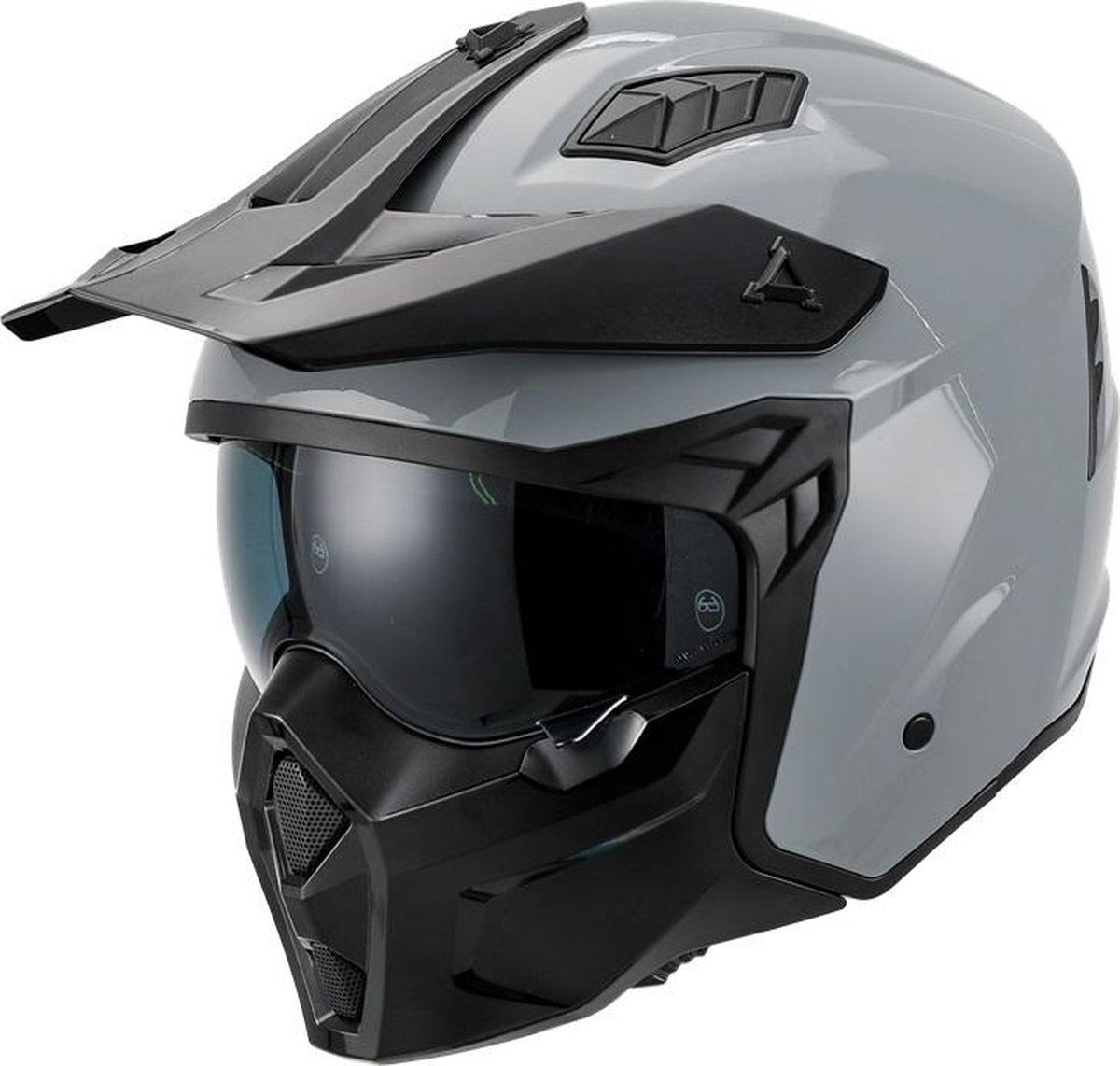 Vito Jet Predator helm nardo grey XL
