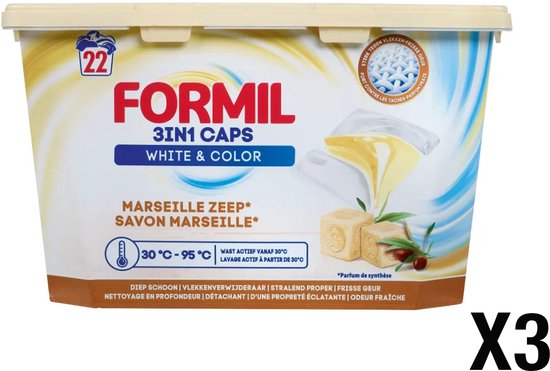 Formil wasmiddel 3 in 1 caps Economisch pakket