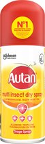 3x Autan Insectenspray Multi Dry Spray 100 ml
