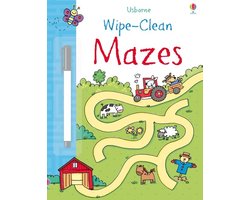 Wipe Clean Books Mazes