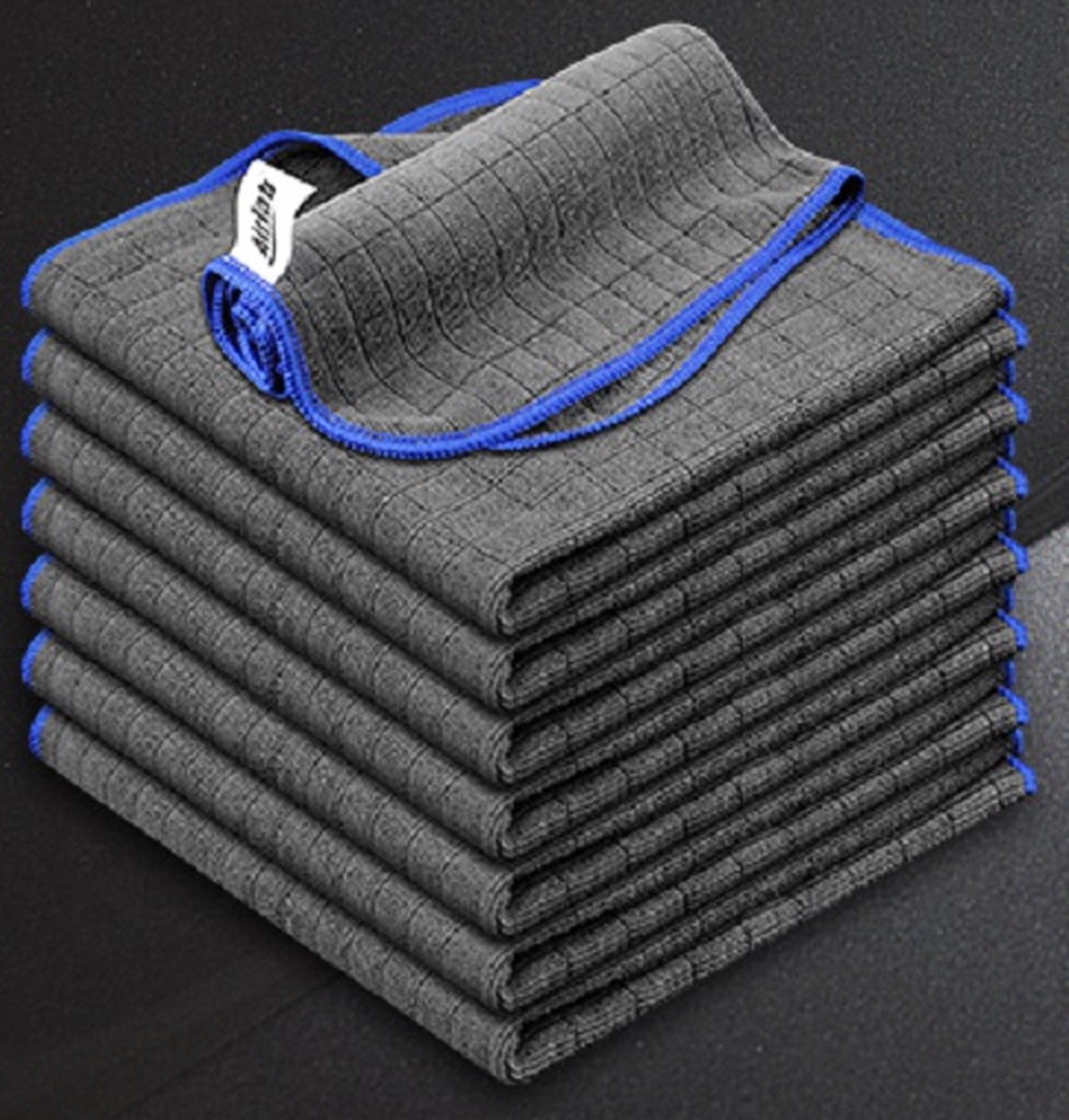 Goedkoopste 8X Microfiber Schoonmakende Doek, Pluisvrije Autoruit Doek, Streepvrije Autoruiten Doekjes voor Polijsten Wassen Wassen en Afstoffen