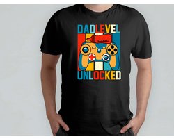 Dad Level Unlocked - T Shirt - vader - dad - beste vader ter wereld - verjaardag - vaderdag - best dad in the world - father - liefde - cute
