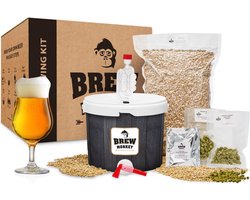 Brew Monkey Basis Tripel - Bierbrouwpakket - Zelf Bier Brouwen Bierpakket - Gadgets Mannen - Verjaardagscadeau voor Mannen - Origineel bier Cadeau - Verjaardag cadeau - Vaderdag cadeau Brew Monkey Basis Tripel - Bierbrouwpakket - Zelf Bier Brouwen Bierpakket - Gadgets Mannen - Verjaardagscadeau voor Mannen - Origineel bier Cadeau - Verjaardag cadeau - Vaderdag cadeau