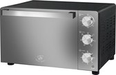 Royal Swiss ® - Vrijstaande Oven XL - Heteluchtoven - 45 Liter - Draaispit - 1700 W - 7 programma’s