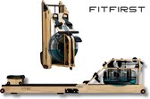 FitFirst® Roeitrainer met Waterweerstand | 1.1 meter Sliding Distance | Geschikt voor grote mensen | Verstelbare pedalen | Roeitrainers | Roeimachine | Inklapbare Roeitrainer