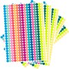 16 kleuren - 10 mm - 1840 frisse stippen stickers