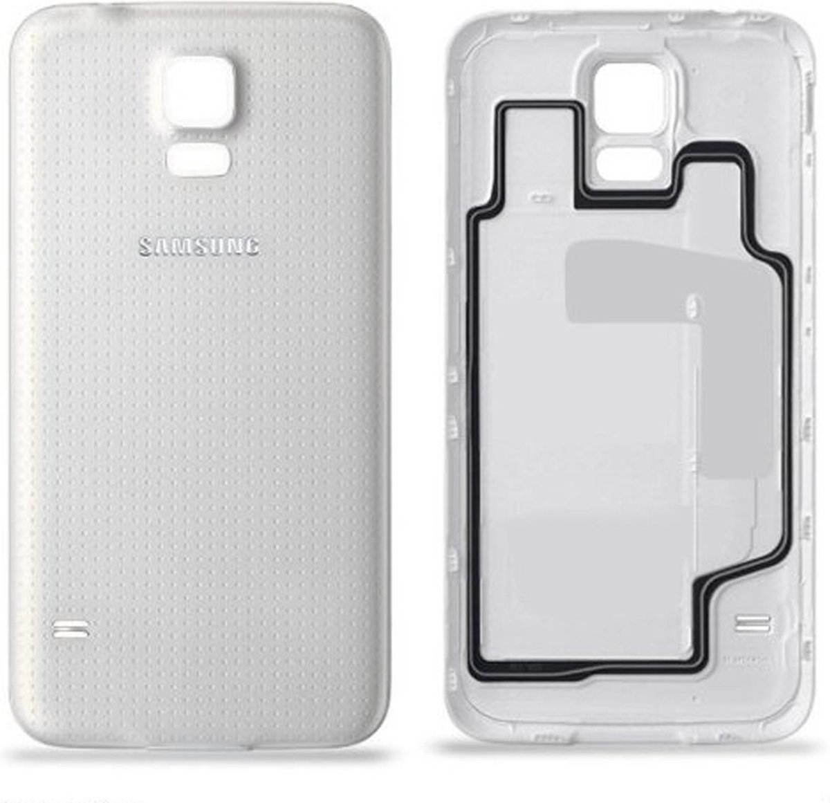 pour Samsung Galaxy S5 SM G900 couvercle de la batterie - couvercle arrière  - noir | bol.com