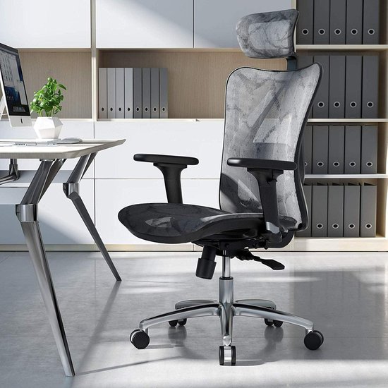 CLP Elisha Bureaustoel - Ergonomische bureaustoel - voor
