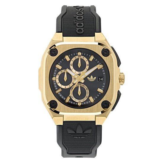 Adidas Originals City Tech AOFH24018 Horloge - Kunststof - Zwart - Ø 48 mm  | bol
