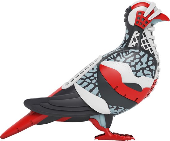 Mighty Jaxx Pigeon in Flight by Jeff Staple - Beeldje - 21 cm