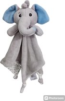 TX Store - Knuffeldoek olifant - Olifant knuffel - Tutteldoek - Slaapdoekje - Baby knuffeldoekje - Knuffel - Meisje - Jongen - Baby Knuffel - 35x35cm