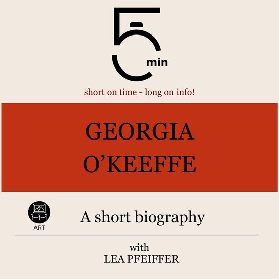 Georgia O'Keeffe: A short biography - cover