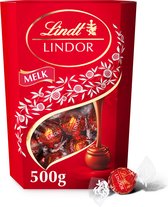 Lindt LINDOR Melk Chocolade bonbons - 500 gram - Premium Zwitserse chocolade