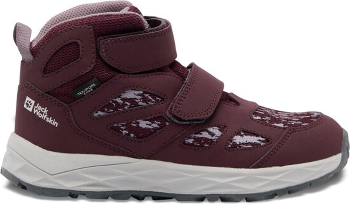 Jack Wolfskin WOODLAND 2 TEXAPORE MID VC K Unisex Wandelschoenen Boysenberry