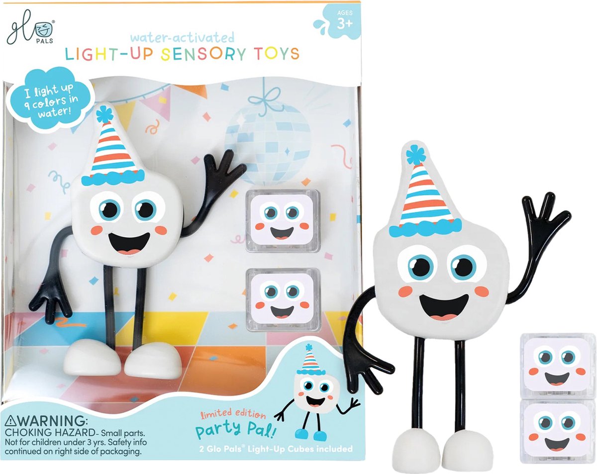 Glopals Light-Up Character Party Badspeelgoed GP-FIN-CHAR-PPAL