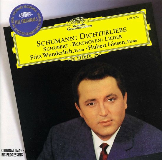 Fritz Wunderlich & Hubert Giesen - Schumann: Dichterliebe | Beethoven & Schubert: Lieder (CD)
