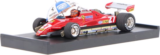 Foto: Ferrari 162c2 turbo brumm modelauto 1 43 1982 gilles villeneuve scuderia ferrari r593 chu