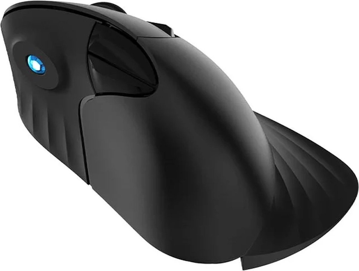 Dareu LM138G Verticale Ergonomische Muis – Draadloos (2.4ghz) – Anti slip & zweet coating - Polssteun - 2400 DPI - Rechtshandig