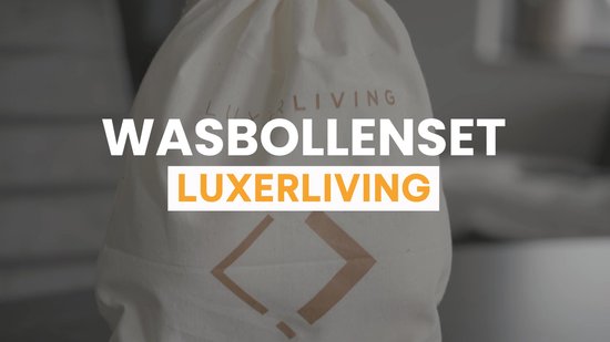 Lot de 6 boules de lavage LuxerLiving - Sèche jusqu'à 30% plus vite - Assouplissant textile - Boules sécheuses - Boules sécheuses - Écologique - 100% laine