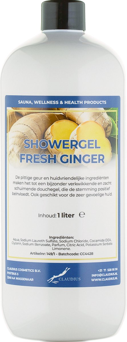Goedkoopste Douchegel Fresh Ginger 1 liter - showergel