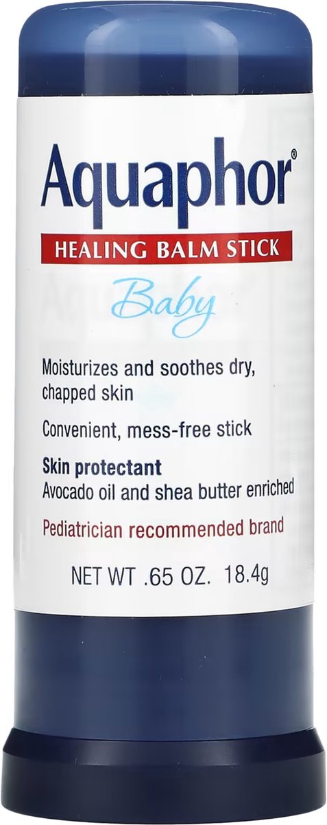 Goedkoopste Aquaphor Baby Healing Balm Stick - Parfumvrij - 18.4 g - Ideale Bescherming en Hydratatie voor de gevoelige huid