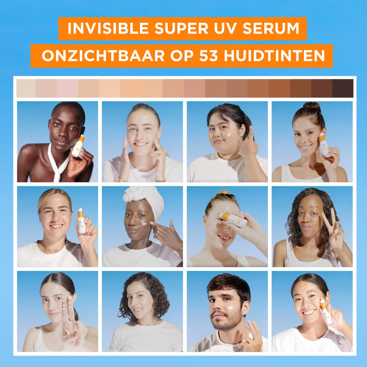 Garnier Onzichtbaar Zonnebrand creme met hoge bescherming SPF50+ - Afbeelding 5