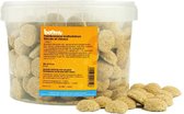 Boomy - Suikervrije paardensnoepjes - Paardensnacks in hersluitbare emmer - Knoflookdrops - 1,2kg