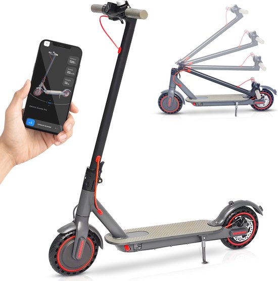 Fat Wheelz Elektrische Step Pro voor Volwassenen - Elektrische Scooter met...