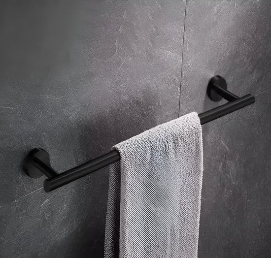 Badkamer Dubbele Handdoekstang Rails, RVS Handdoekstang Rek