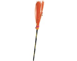 RUBIES FRANCE - Heksenbezem oranje 95 cm