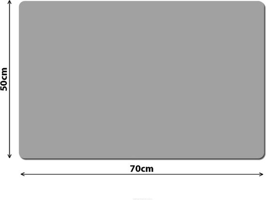 Bertoni - Muismat - 50x70 cm - Anti Slip - Bureau Onderlegger - Kat motive