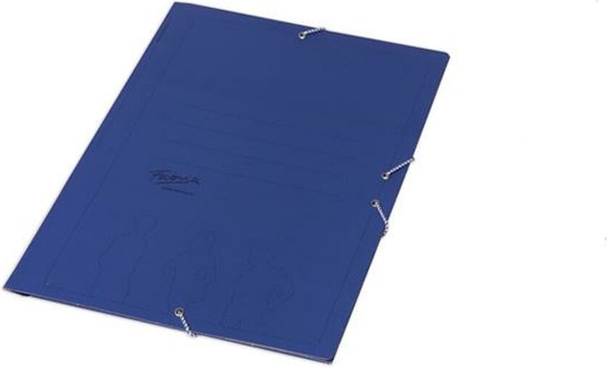 Map Fabrisa Blauw Quarto (25 Stuks)