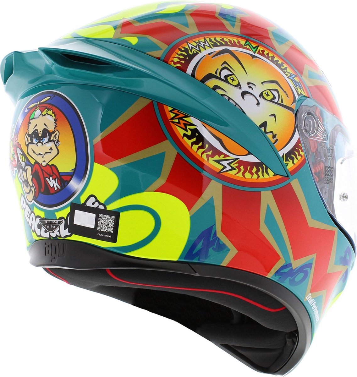AGV K-1 S Rossi Mugello 1999 Integraalhelm - Maat L - Helm – foto 5
