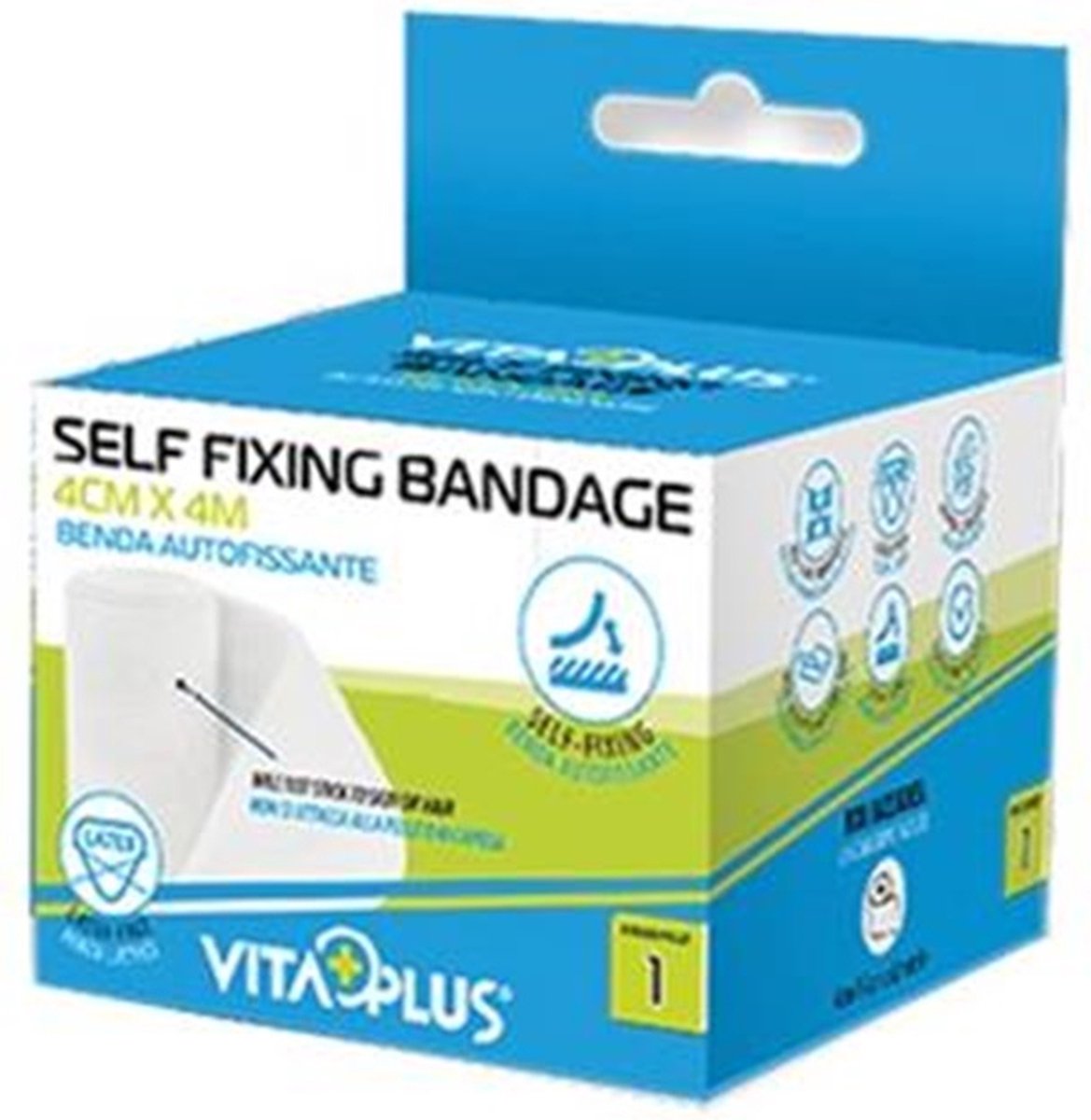 Goedkoopste VitaPlus Rol bandage 4 cm x 4 meter
