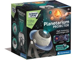 Clementoni Wetenschap & Spel - Planetarium Projector - STEM speelgoed - Planeten en sterren bewonderen - Vanaf 8 jaar