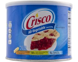 Crisco Shortening Plantaardig Vet 1,36kg