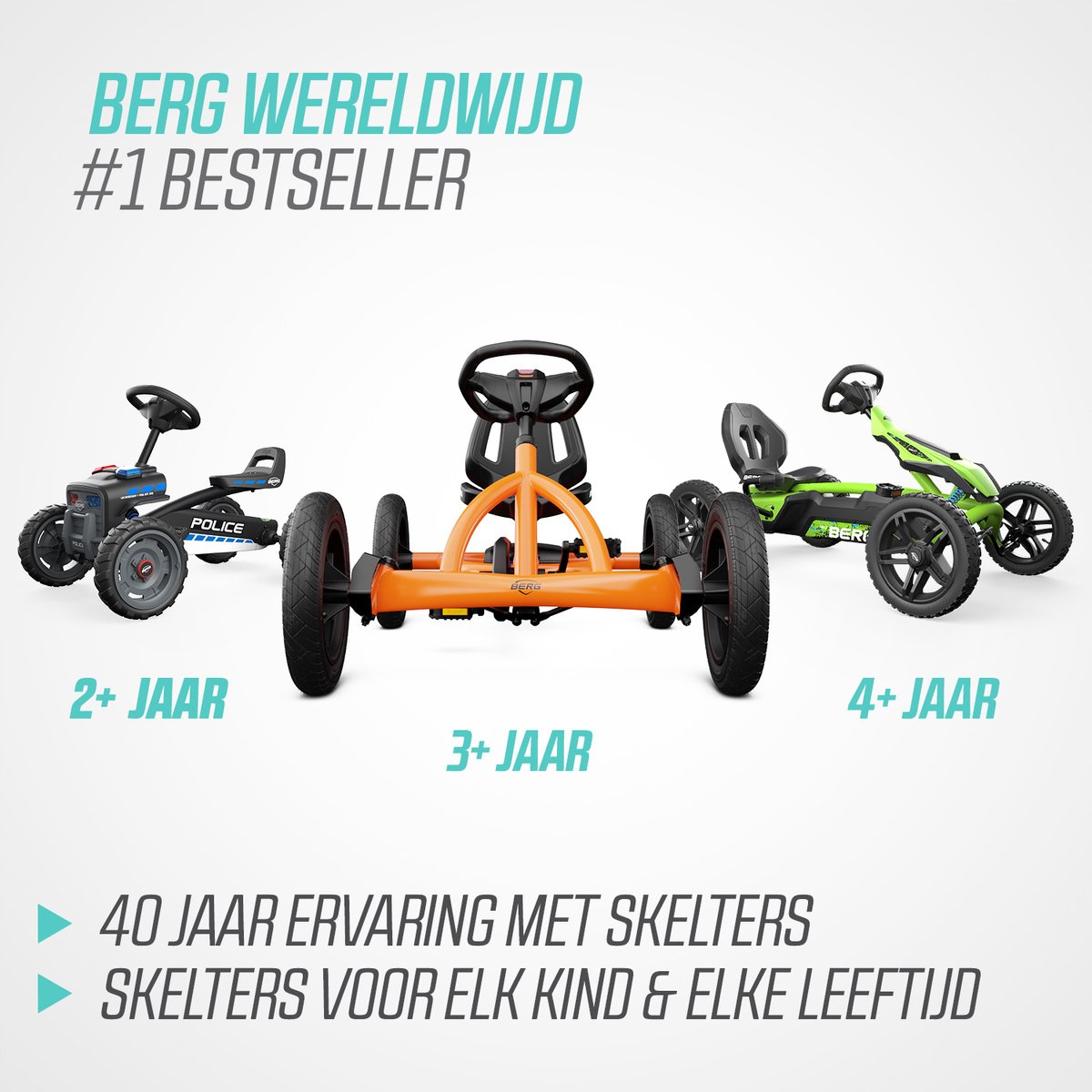 BERG Buddy Lua Skelter - 3+ Jaar - Verstelbare Stoel - Vrijloopautomaat - Roze — afbeelding 2