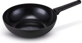 Bol.com Brabantia NERO Wokpan - Ø 30 cm - Ergonomisch en licht - 100% PFAS vrij- 100% Gerecycleerd -Keramische Anti-aanbaklaag -... aanbieding