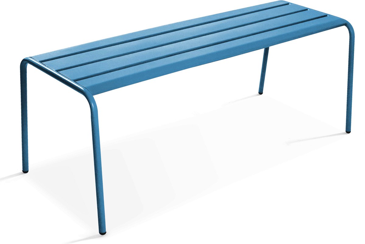 Oviala - Binnenbank van blauw pacifisch metaal - Palavas