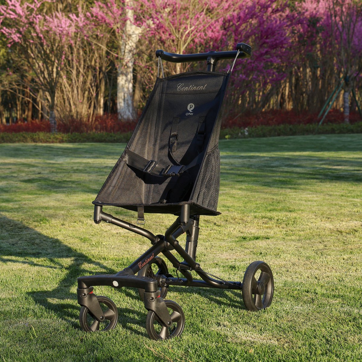 Qplay Easy Luxe Buggy XL - Lichtgewicht Kinderbuggy Inklapbaar - Zwart thumbnail 6