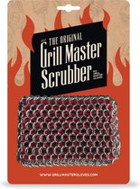 Grill Master BBQ Scrubber - BBQ borstel - BBQ krabber - Barbecue Reiniger - Verwijderd Hardnekkig Vuil - Voor RVS- en Gietijzeren Roosters