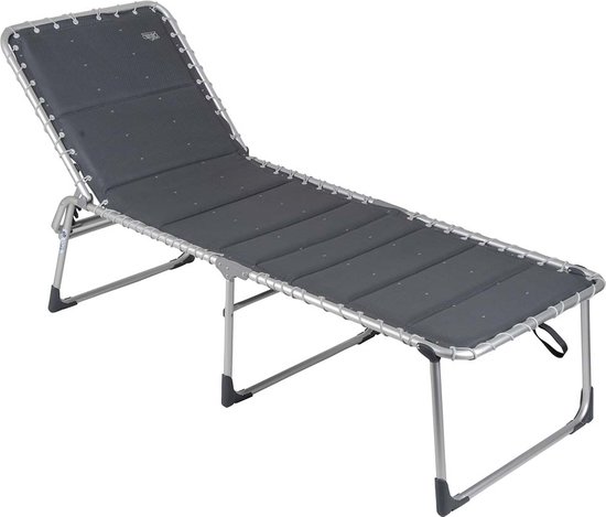 Homecall Zonnebed inklapbaar met dak, hoofdsteun, 5-voudig verstelbare rugleuning, 200 x 70 cm, weerbestendig, inklapbaar, licht, tot 180 kg, voor tuin, balkon, XXL, zwart