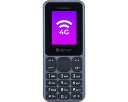 Denver Senioren Mobiele Telefoon 4G - GSM - Simlockvrij - Bluetooth - FAS1860L