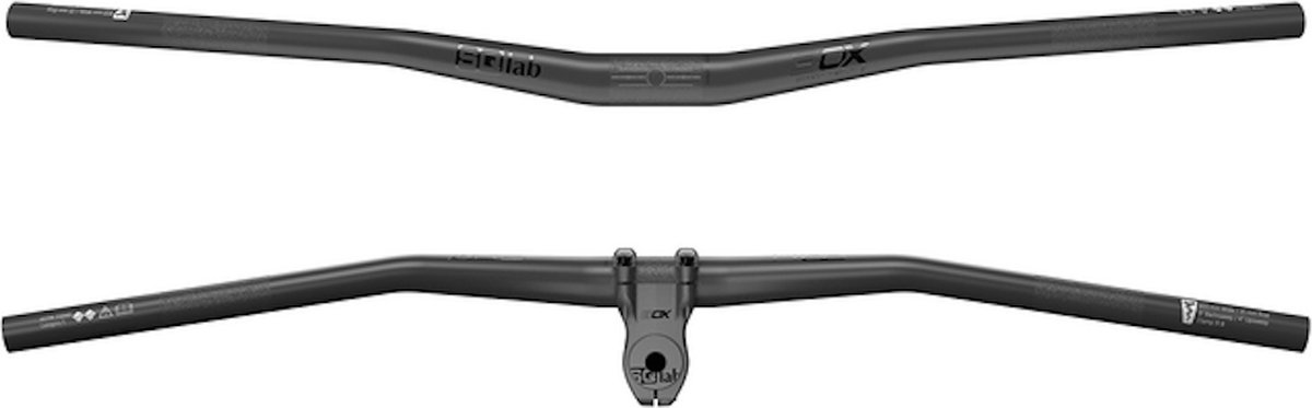 SQlab 30X Carbon M-rise Fabio Wibmer Stuur - Ergonomie - Carbon - Fietsstuur
