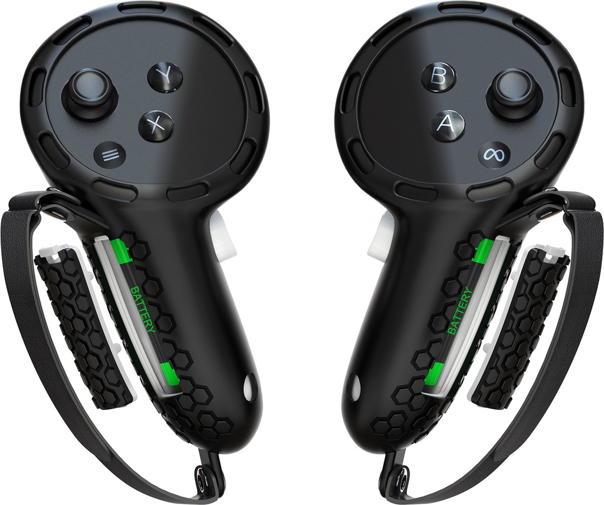 YONO Grip Case geschikt voor Meta Quest 3 - Oculus - Case - Accessoires - Zwart