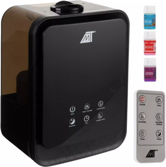 Malatec Aromatherapie Luchtbevochtiger: Ultrasoon en Stil