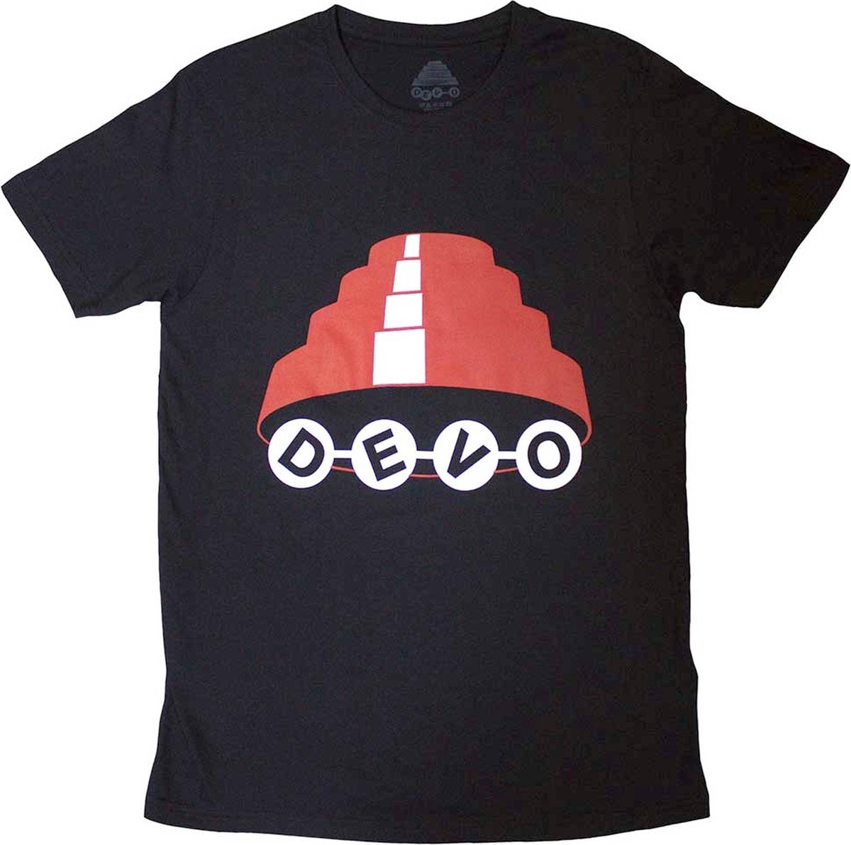 Devo - Dome Heren T-shirt - M - Zwart