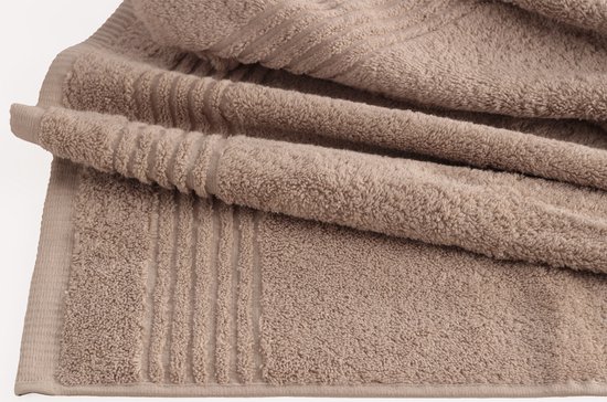 Lot de Handdoeken 22 pièces - Supreme - OEKO-TEX Made in Green - coton doux 600 g/ m2 - sable