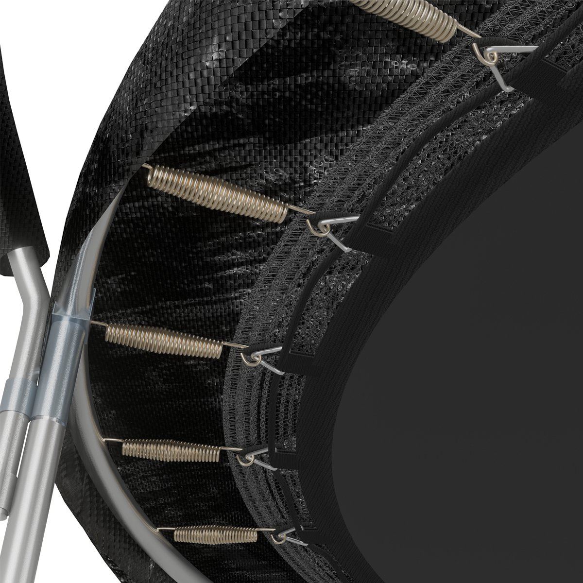 Senz Sports - J2000 Serie - Trampoline - 244 cm - Rond - Met Springveren — afbeelding 11